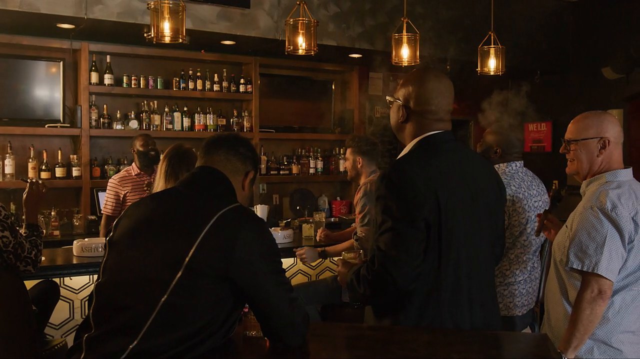 Guests at the bar at Havana Mix in Memphis
